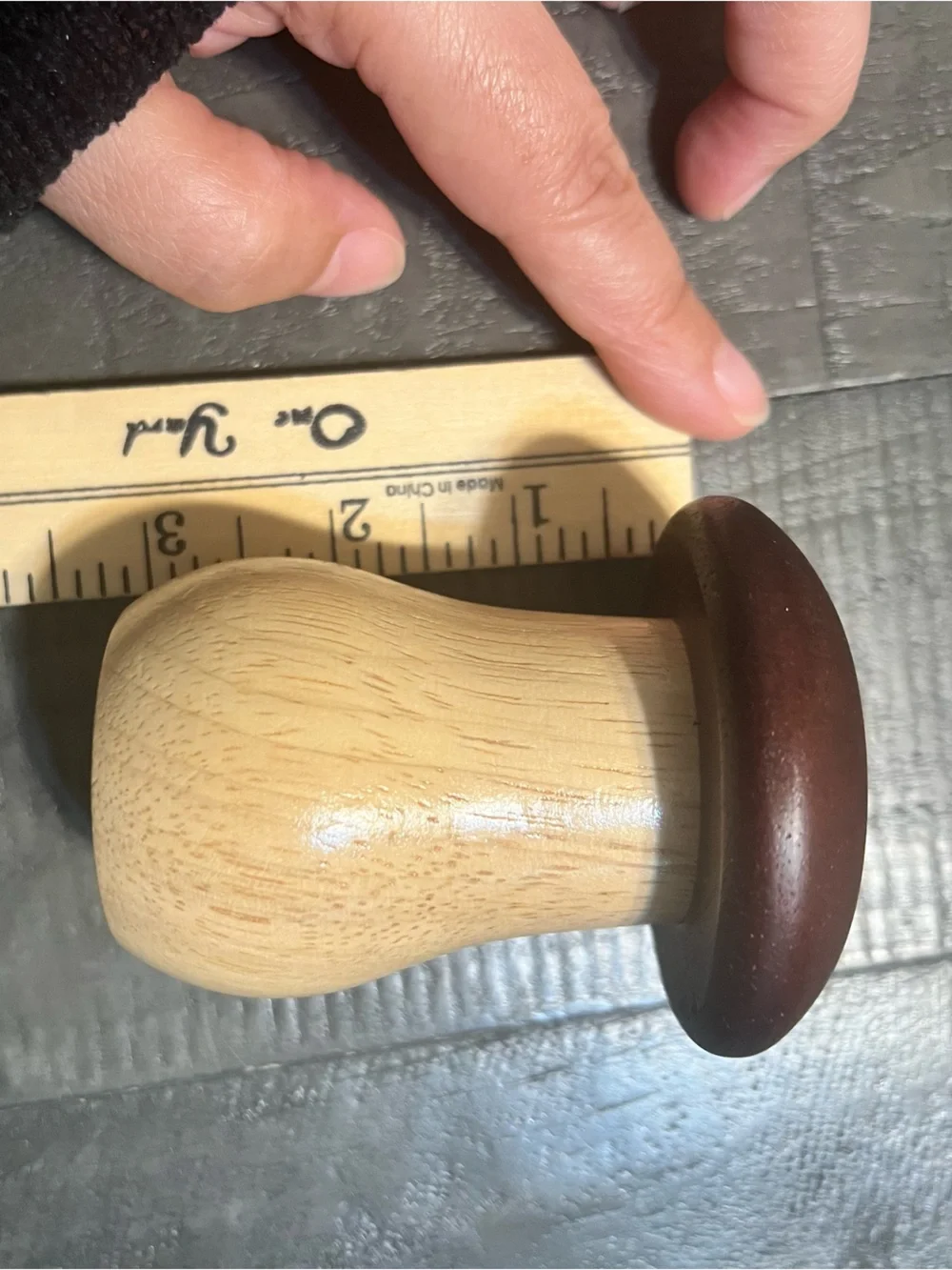 Mushroom Toothpick Holder Wooden Mushroom Shape Toothpick Dispenser